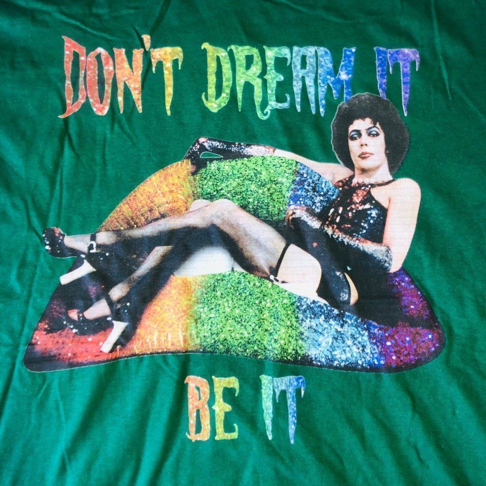 Brand New Don't Dream It Be It Size XL Fruit Of The‎ Loom 100% Cotton No Tag For - Picture 2 of 8